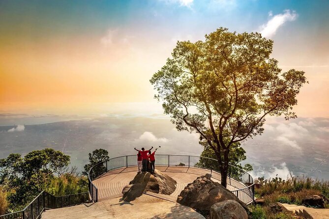 Black Virgin Peak, Cu Chi Tunnels & Cao Dai Temple - Private Tour - Riding the cable car to Bà Đen: views, Buddha sights, and quiet moments