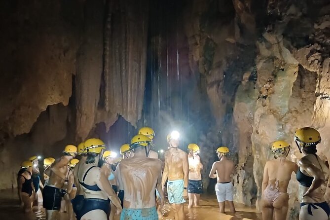 Botanic Garden - Paradise Cave - Zipline - Mudbath at Dark Cave - Stop 3: Dark Cave (Hang Tối) zipline, kayaking, and the natural mud bath