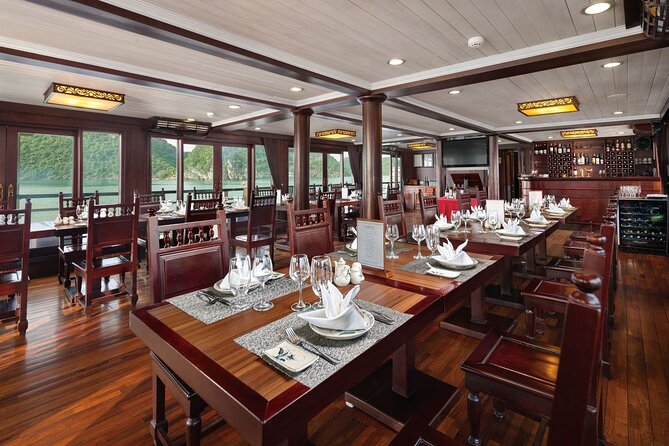 BOUTIQUE CRUISES Halong Bay 2 Days,1 Night Tour: Swimming,Caving, and Kayaking - Sung Sot Cave and Titov Island: the sightseeing stops with real payoff