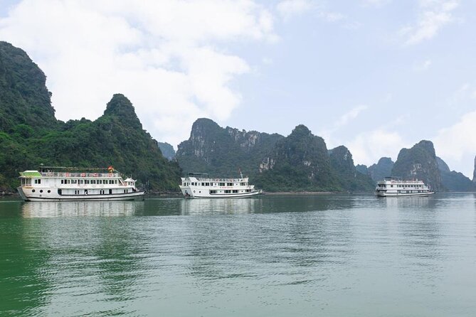 BOUTIQUE CRUISES Halong Bay 2 Days,1 Night Tour: Swimming,Caving, and Kayaking - Sleeping on sea-view comfort: cabins, private bathrooms, and what you’ll actually use