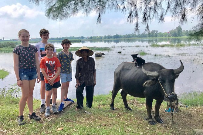Buffalo Riding and basket boat tour from Da Nang/ Hoi An - Bay Mau and Cam Thanh: where the coconut-forest water adventure happens