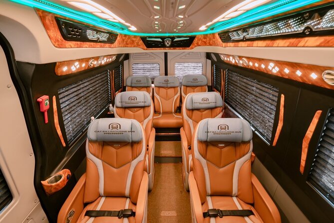 Bus Ha Noi to Cat Ba island - The Comfort Package: AC, Water, Snacks, and WiFi