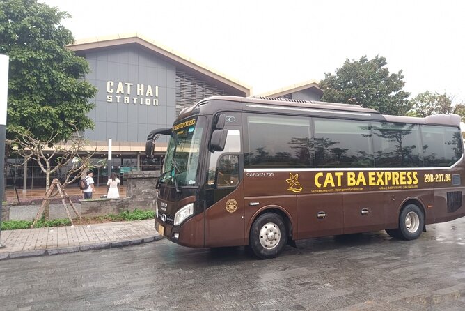 Bus Hanoi to Cat Ba Island with Cat Ba Express - Got to Cai Vieng by Speedboat: A Short Crossing You Can Actually Time