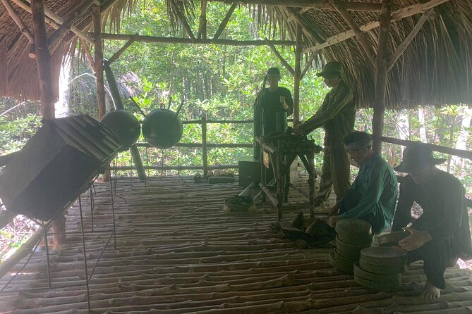 Can Gio Mangroves - Monkey Island by Motorbike and Scooter - Lunch and Can Gio Market: seafood culture, right in front of you