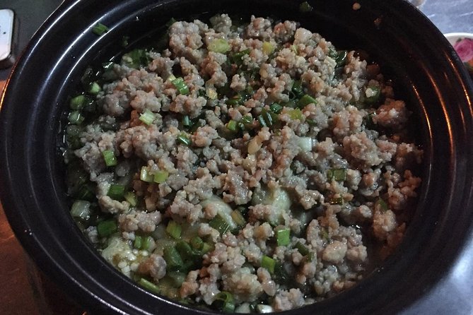 Can Tho food tour voted by local - Vegan option is available - Stop 3: fried frog, fried rat, and eggplant in clay pot