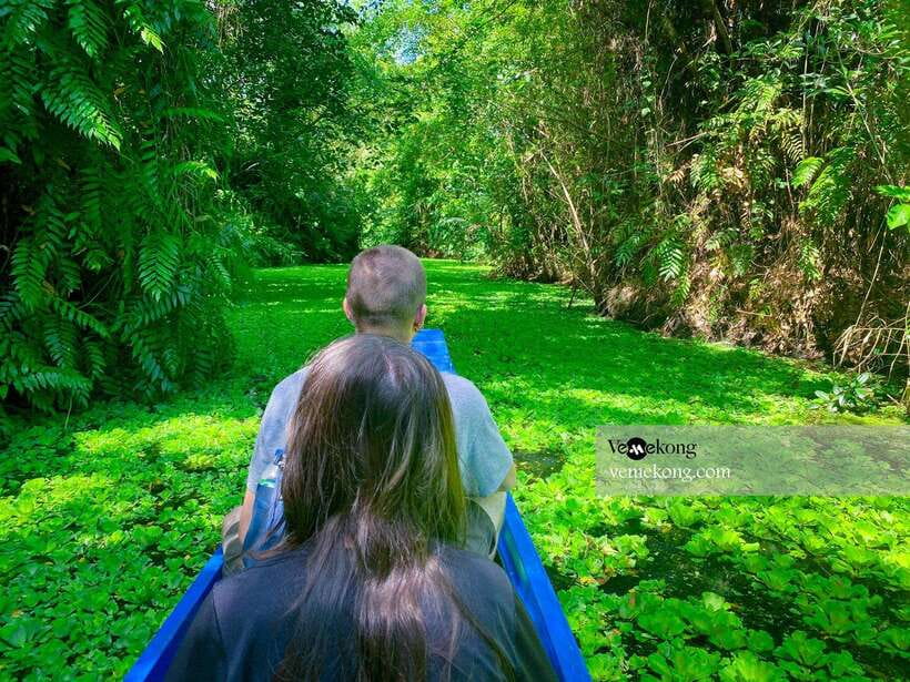 Can Tho: Lung Ngoc Hoang Forest Nature Reserve Half-Day Tour - Boat ride through green canals: the wildlife part that feels real