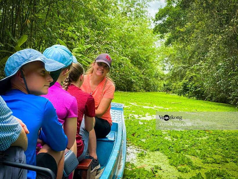 Can Tho: Lung Ngoc Hoang Nature Reserve & Forest Tour - The flooded wetlands boat ride: the main event