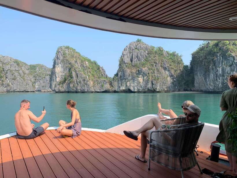 Cat Ba Island: Lan Ha Bay Full-Day with Luxury Cruise - Luxury cruise comfort that still feels practical