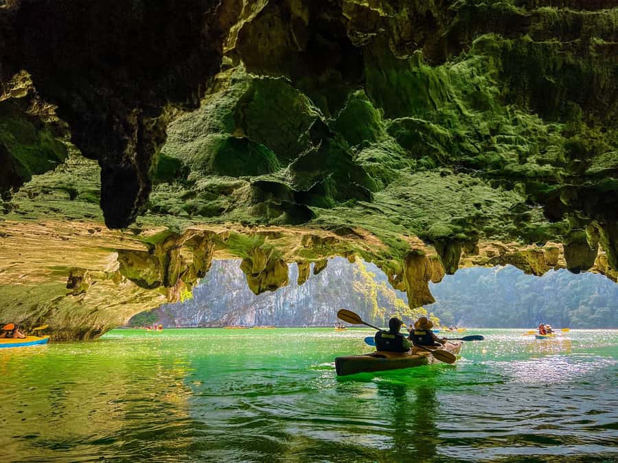 Cat Ba: Lan Ha and Ha Long Bay Boat Tour with Kayaking, Cave - Getting to Ben Beo Pier: pickup from Cat Ba town, then a short coach ride