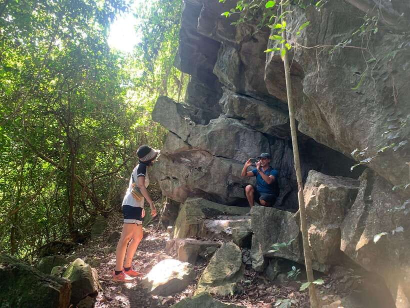 Cat Ba: National Park Day Trip with Cycling and Kayaking - Frog Pond and Va Nuoc trees: where the wildlife watching starts