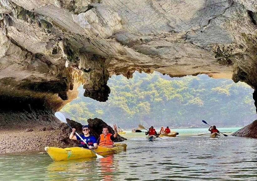 Cat Ba National Park, Lan Ha Bay 2 Days 1 Night Adventure - Morning cruising: karst towers and your first lagoon kayaking stretch