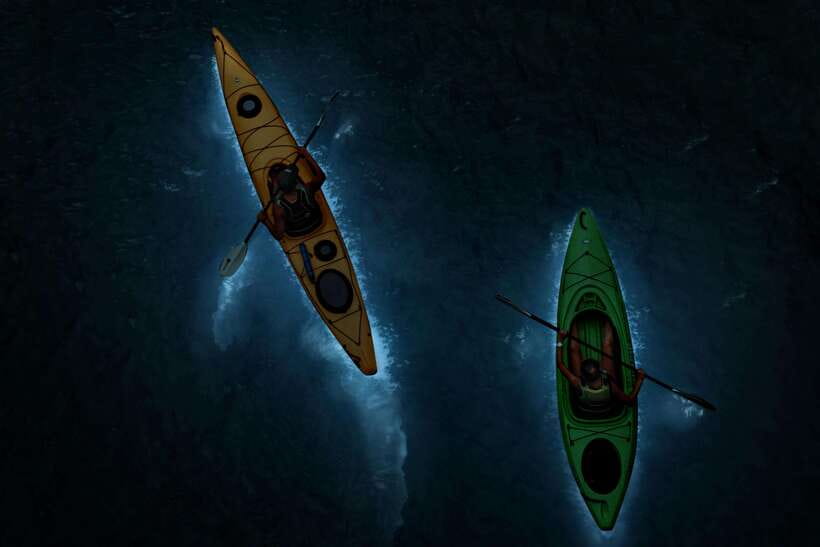 Cat Ba: Sunset and Night kayak with bioluminescent plankton - Sunset and night kayaking in Lan Ha Bay: the real reason this trip works