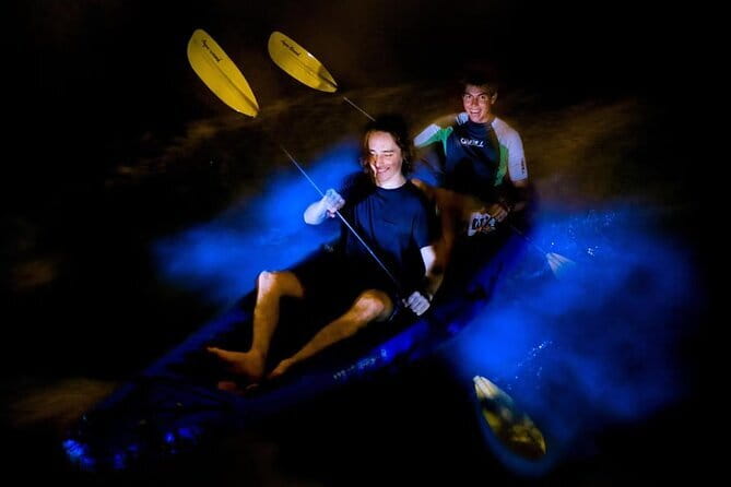 Cat Ba: Sunset & Bioluminescent Kayaking on Lan Ha Bay - Swimming and bathing water: the crystal-clear break in the middle