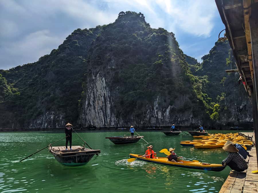 Cat Ba: Truly Lan Ha bay cruise and kayak - Kayaking Lan Ha Bay in a smaller group (and why that matters)