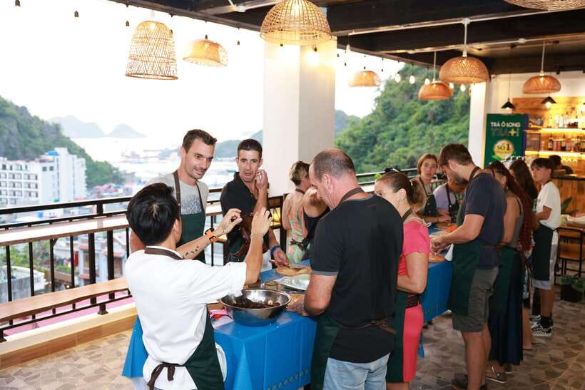 CatBa: Authentic Vietnam Cooking Class and local market tour - What You’ll Eat: Meal, Drink, and Egg Coffee at the End