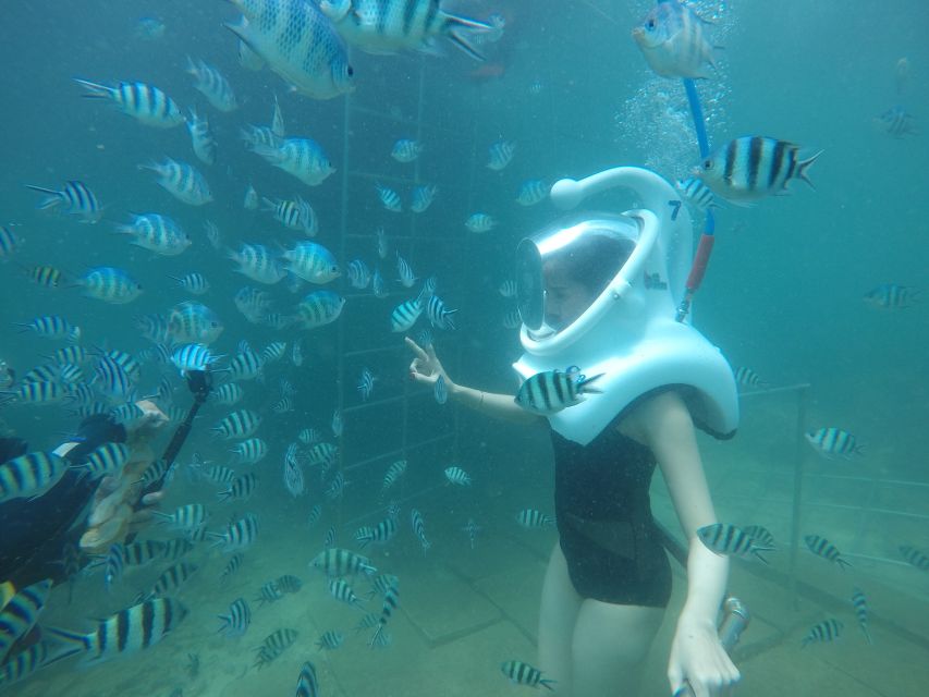 Cham Island: Underwater Walking & Snorkeling Tour - Getting to Cham Island: pick-up, Cua Dai Wharf, and the boat ride