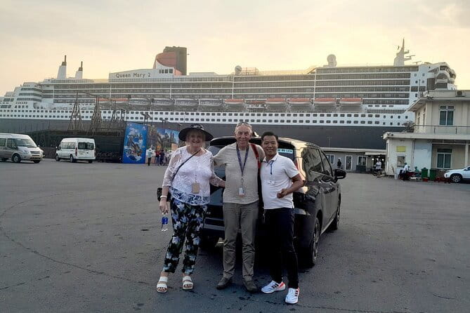 Chan May Port to Golden Bridge or Hoi An by Private Car - The road stops: Lap An Lagoon, Lang Co Beach, and Hai Van Pass