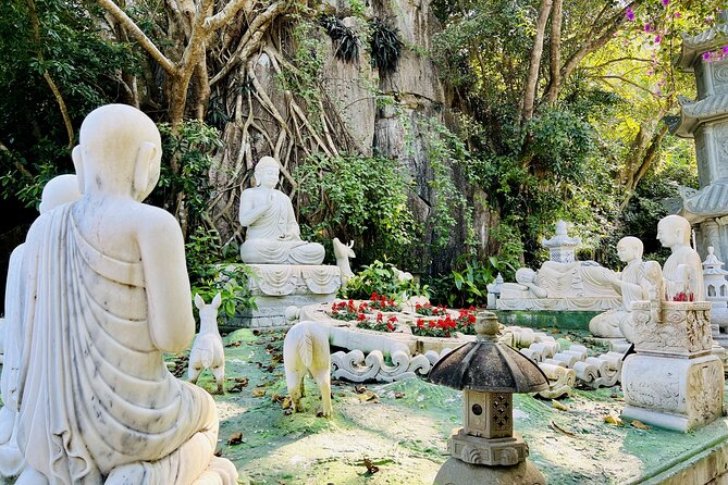 Classic Da Nang Tour to Marble Mountain and Son Tra Peninsula - Marble Mountains: Caves, Temples, and Summit Views
