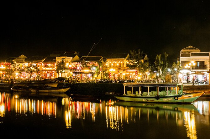 Coconut Basket boat, City tour, Boat ride, Night market from DN - Lantern release, boat time, and sunset rooftop calm