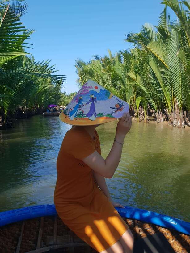 Coconut Basket Boat Ride and Floating Lantern Boat by Night - A Two-Part Day and Night Plan Around Hoi An