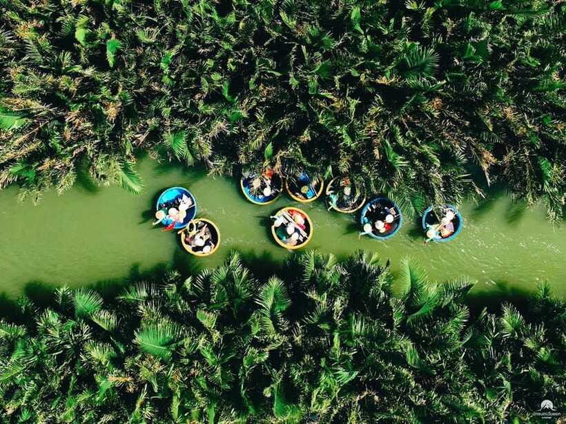 Coconut Basket Boat Ride in Hoi An - Hands-On Rowing, Net Casting, Crab Fishing, and Basket Spinning