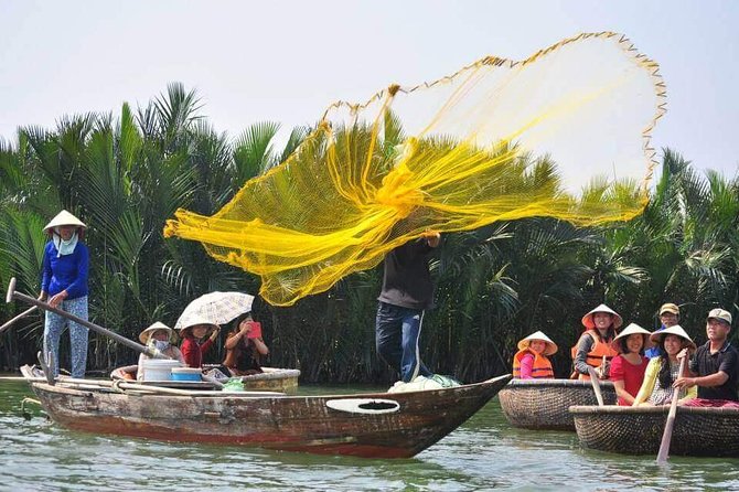 Cooking Class Hoi An:Local Market, Basket Boat, Fishing & Cooking - Cooking Class: 4 Dishes You Make, 8 Foods You Eat