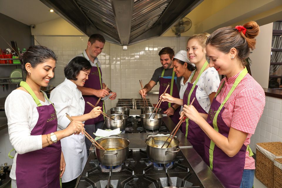 Cooking Class with Ben Thanh Market visit - Who you’ll learn from: English support and real Vietnamese chefs