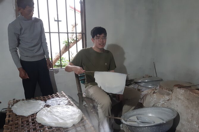 Countryside Bicycle To-Trà Quế village,Carpentryvillage,makingMat - Lunch and the included tea breaks: simple, local, and filling