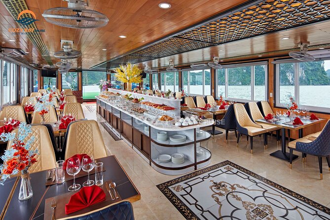 Cozy Bay Halong 5-Star Day Cruise, Buffet, Cave, Kayak, Swimming - Key things that make this day cruise work