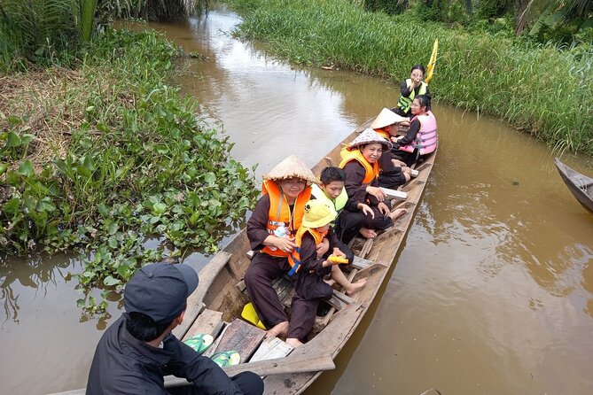 Cu chi Tunnel & Mekong Delta Full Day BBQ Lunch Lux Group 10 pax - Quiet Canals and Đờn Ca Tài Tử: The Southern Culture Moment