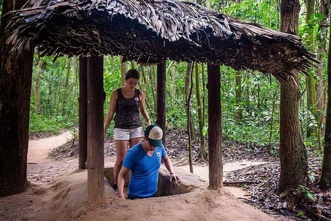 Cu Chi Tunnels - Bến Dược - Small Group - Included cassava and hot tea: a small stop that helps