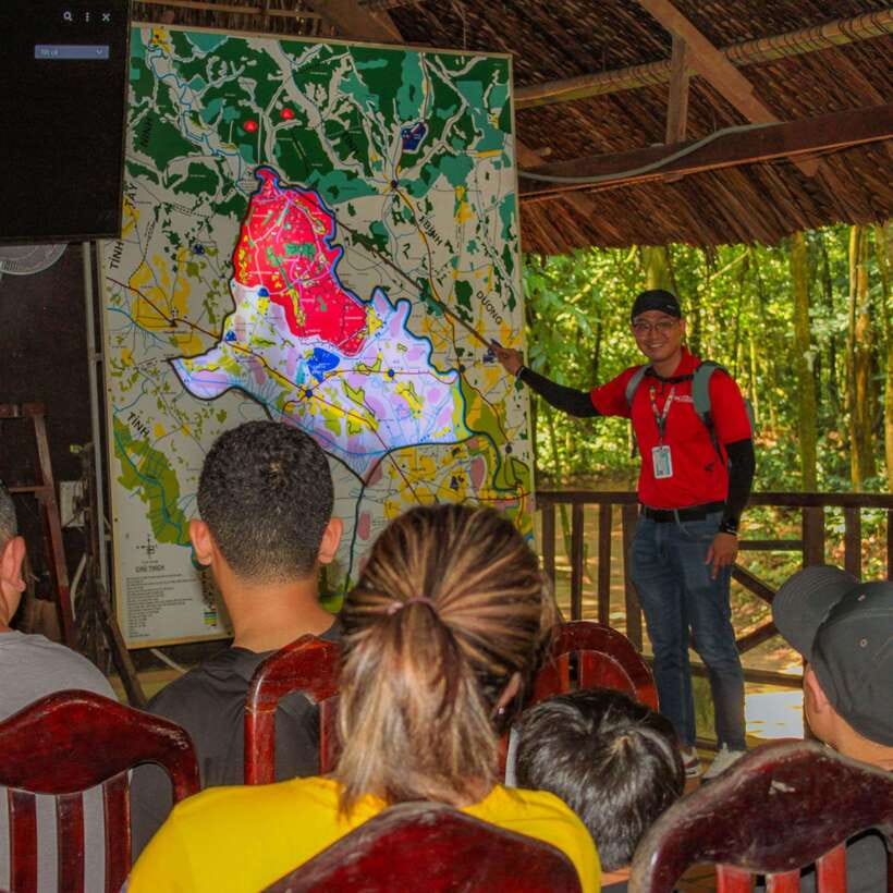 Cu Chi Tunnels Half Day Tour:Vietnam War Underground Network - The Most Important Timing Detail: Break Time After the Crawl