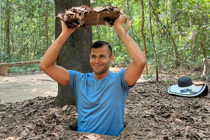 Cu Chi Tunnels tour In The Morning by DGT - Ben Dinh Tunnels: Documentary First, Then Command Centers and Traps