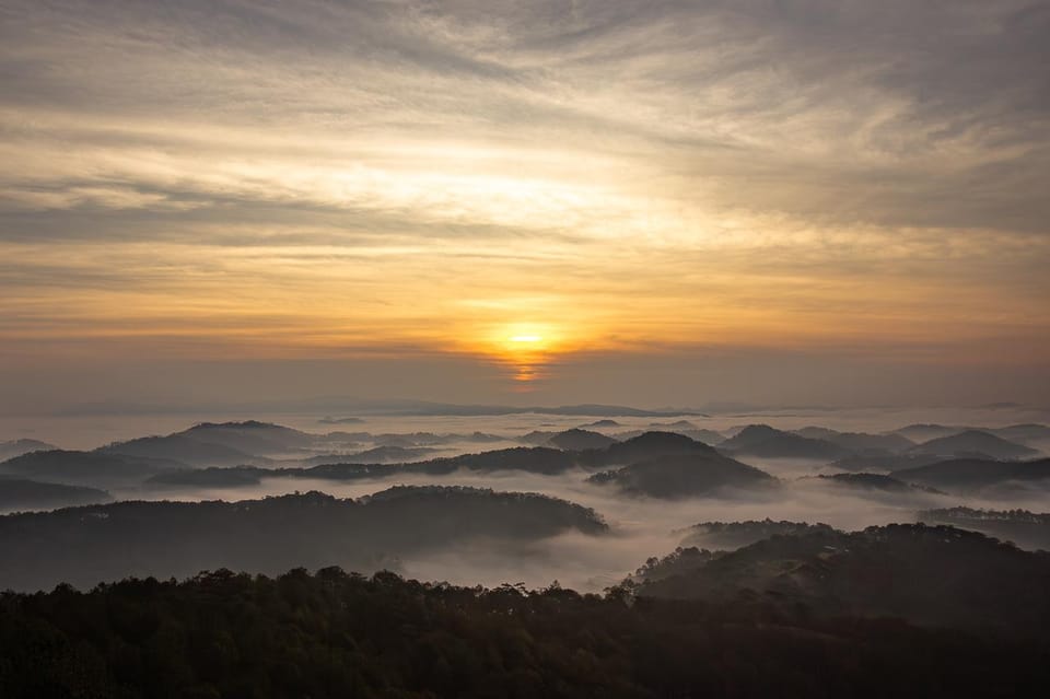 Da Lat: Chasing the Sunrise - A Mini Trek Adventure - The mini trek through the pine forest: short distance, real incline