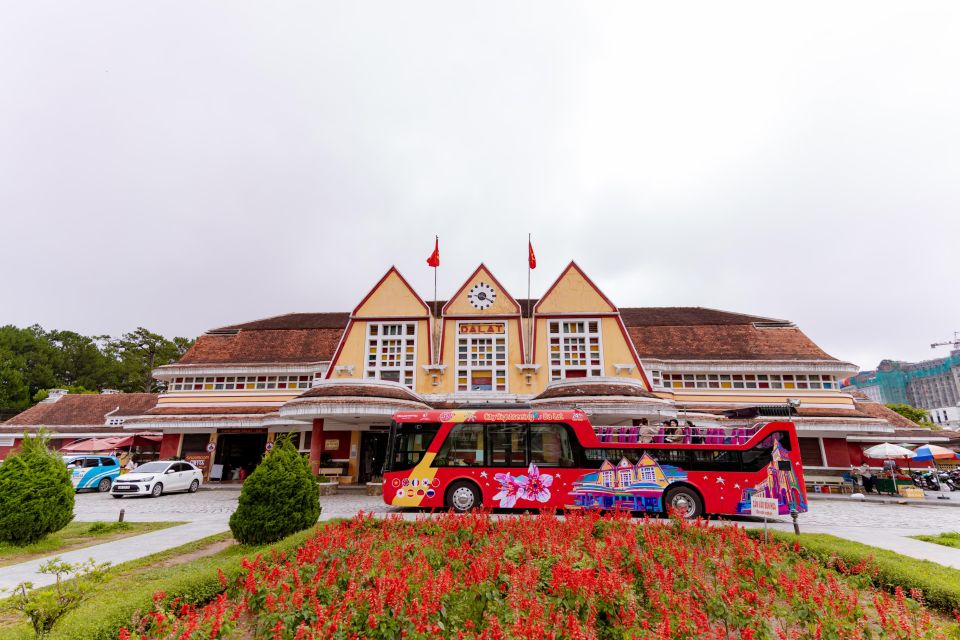 Da Lat: City Sightseeing Hop-On Hop-Off Bus Tour - Cathedral and Dalat Railway Station: better as a mid-day reset