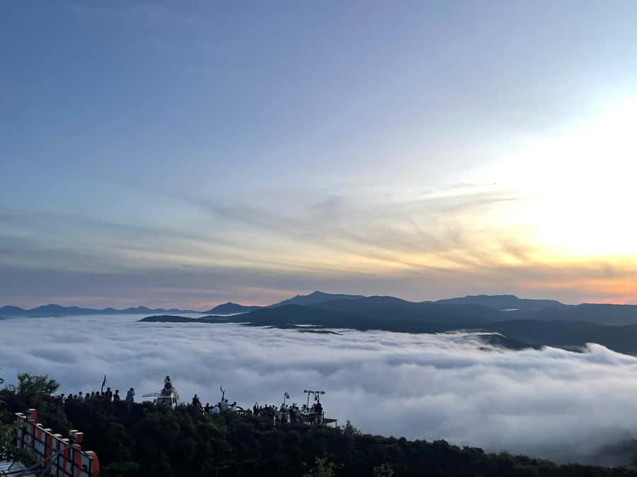 Da Lat: Cloud Hunting and Nature Morning Tour - Linh Phuoc Pagoda: Mosaics and the 49-Meter Bottle-Glass Dragon