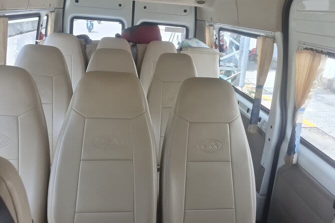 Da Nang Airport Transfer to Hoi An - What You Get In The Car: New Air Conditioning, Water, And English