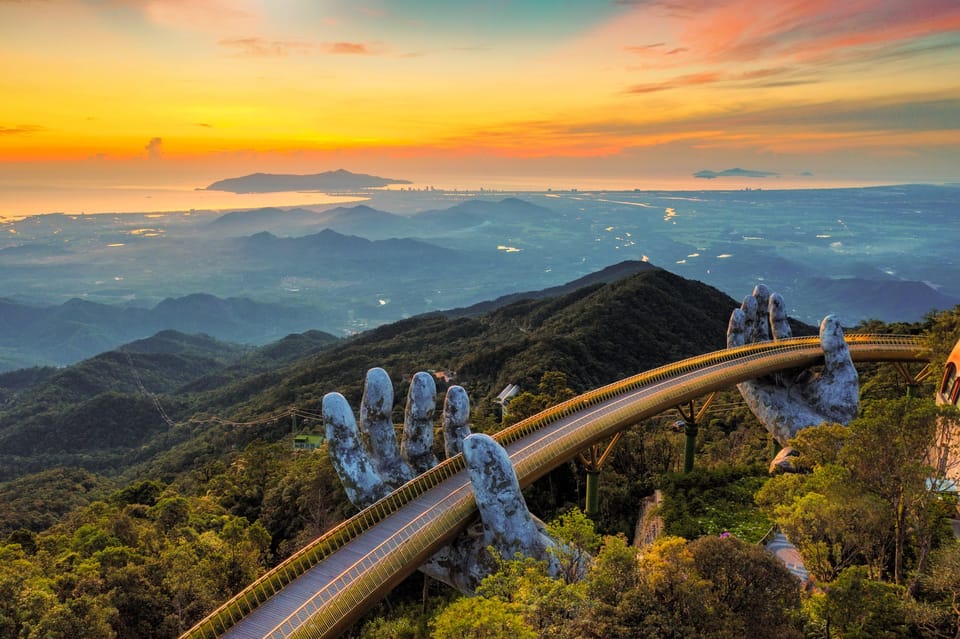 Da Nang: Ba Na Hills Cable Car and Golden Bridge Small Group - Golden Bridge: the stop that makes the whole trip worth it