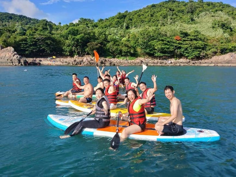 Da Nang: Coral Snorkelling and Jetski Experience - Getting set up at Bai Da Obama or the marina
