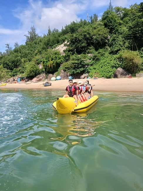 Da Nang: Coral Snorkelling and Jetski Experience - Two formats: jetski plus underwater scooter, or a canoe tour with stops