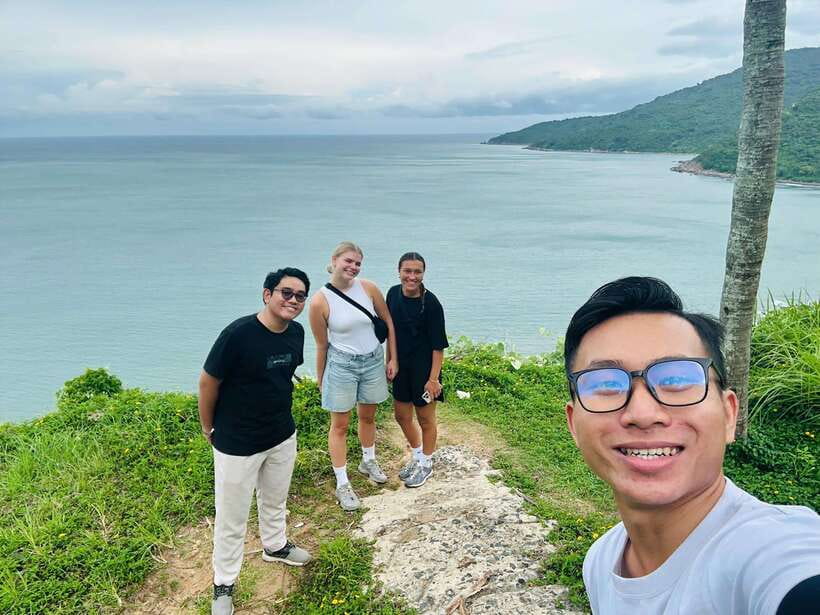 Da Nang Easy Rider Half-day city tour on motorbike - My Khe Beach: A Short Walk That Resets Your Brain
