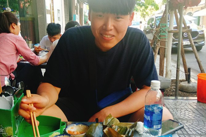 Da Nang Food Tour by Motorbike - Bach Dang street: a short walk with real Han River views