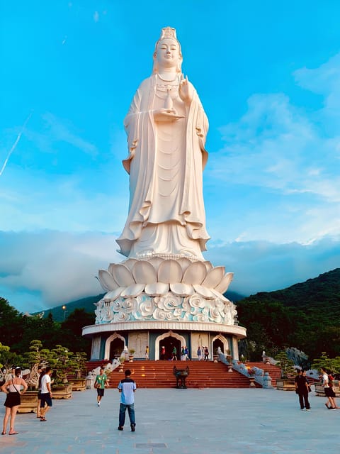 Da Nang Half day City Tour: Linh Ung, Marble & Am Phu Cave - Linh Ung on Son Tra Mountain: the Lady Buddha viewpoint you’ll remember