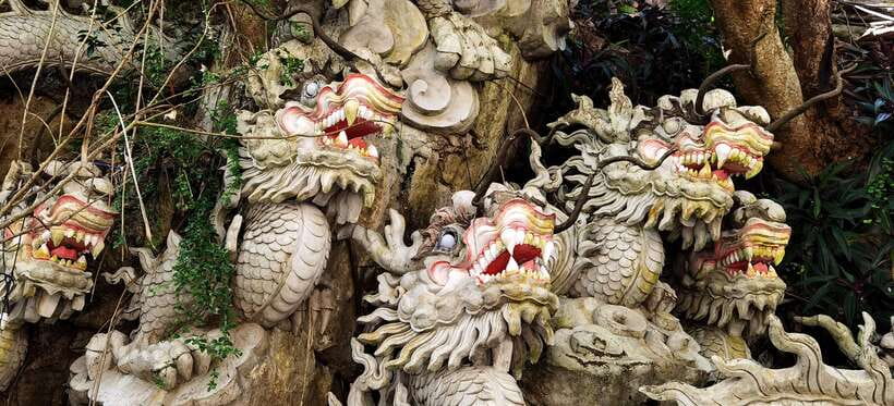 Da Nang/Hoi An: Marble & Monkey Mountains with Am Phu Cave - Am Phu Cave: The Hell Cave With a Moral Message