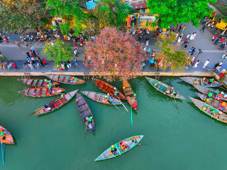 Da Nang: Hoi An Town, Lady Buddha & Marble Mountain Day Trip - Hoi An Ancient Town at night: lantern strolls and shopping time