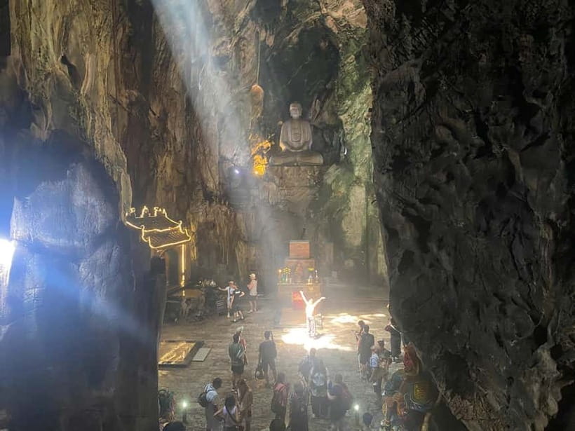 Da Nang/Hoian: Marble Mountain, Am Phu Cave, Monkey Mountain - Non Nuoc stone carving village: 400 years of making with stone