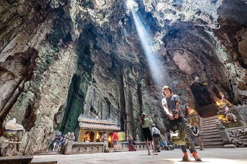 Da Nang: Marble Mountain, Am Phu Cave, and Lady Buddha … - Am Phu Cave: Heaven and Hell chambers plus karma and rebirth