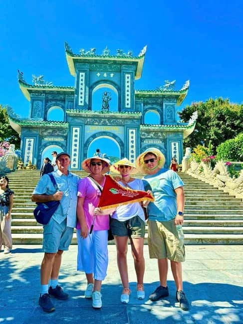 Da Nang: Marble Mountain, Monkey Mountain & Am Phu Cave Tour - The Bus Ride Past My Khe Beach: Use the Window Time