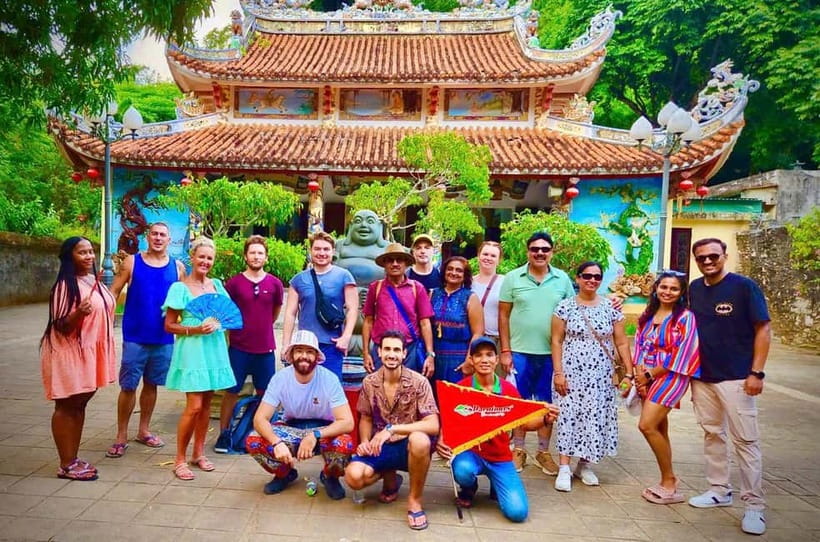 Da Nang: Marble Mountain, Monkey Mountain & Am Phu Cave Tour - Monkey Mountain Views Done Right: Calm Ends the Day