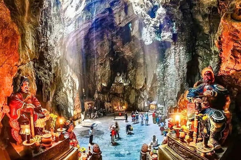 Da Nang: Marble Mountain, Monkey Mountain & Am Phu Cave Tour - Linh Ung Pagoda and the Lady Buddha on Son Tra (Monkey Mountain)
